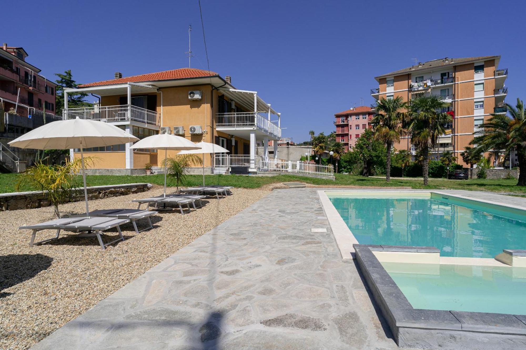 Il Gattino Di Porto - Apt 5 - Bilocale Terrazzo Piscina Imperia Ngoại thất bức ảnh