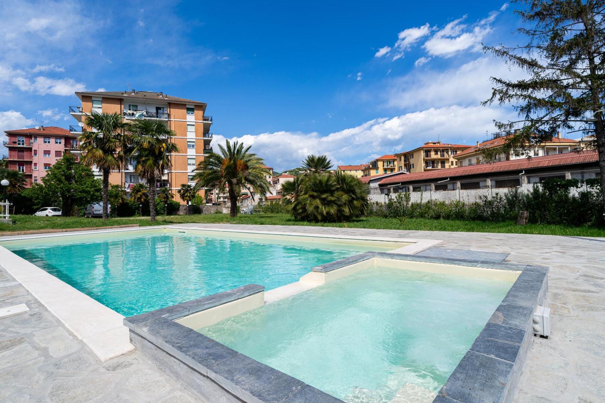 Il Gattino Di Porto - Apt 5 - Bilocale Terrazzo Piscina Imperia Ngoại thất bức ảnh